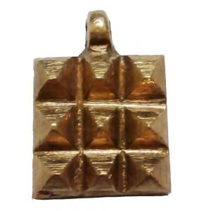 Pyramid Locket In Copper