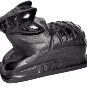Stone Nandi (Black) | Size 40x40 mm, Weight- 58 gm