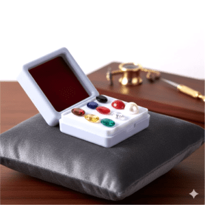 Navratna Stones- Ideal for Pendant, Bracelet And Ring