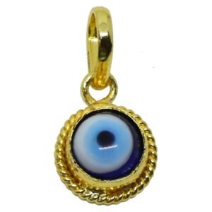 Evil Eye Golden Locket (नज़र रक्षा कवच लॉकेट)