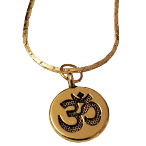 High Quality Om Brass Pendant With Chain
