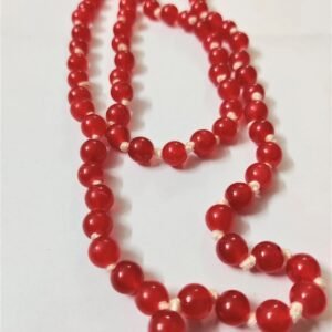 Red Hakik Mala For Surya Grah Dosh Nivaran