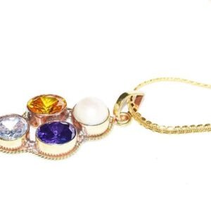 Gemini Zodiac, Mithun Rashi(मिथुन राशि) Ratna Locket(Chain not included)