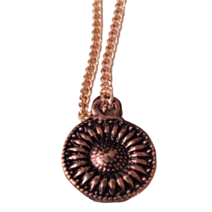 Sun Copper Pendant For Surya Dosh Nivaran With Chain