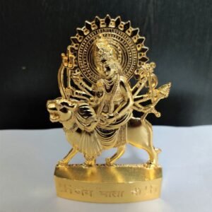 Maa Durga Murti In Brass | Size 110x75 mm