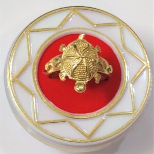 Brass Meru Tortoise Ring For Women