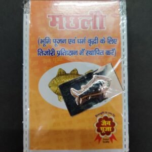 Metal Fish For Puja | Size 30x15 mm