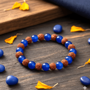 Shani Dosh Nivaran Bracelet With Rudraksh (शनि दोष निवारण ब्रेसलेट)