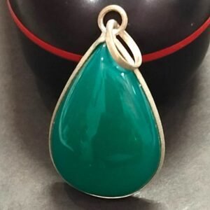 Big Size Hakik Stone Pendant In Brass(हकीक स्टोन) | Weight 30.10 carat