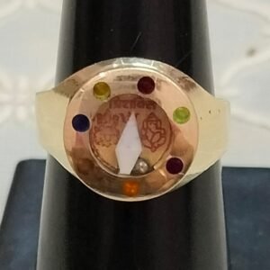 Ashthdhatu Shiv Shakti Ring (अष्टधातु शिव शक्ति रिंग )
