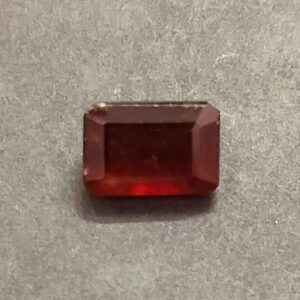 Certified Hessonite Gomed Stone(गोमेद स्टोन) | Weight- 5.70 carat
