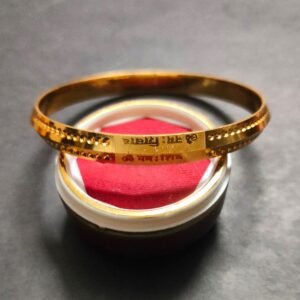 Om Namah Shivay Desiner Brass Kada(ॐ नमः शिवाय ब्रास कड़ा) | Size- 7cm Diameter