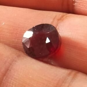 Certified Gomed Hessonite Stone With Certificate(सर्टिफाइड गोमेद स्टोन) | Weight- 11.25 Ratti