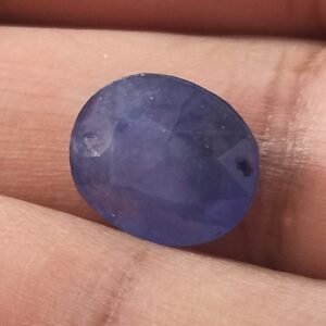 Certified Neelam Stone With Certificate(सर्टिफाइड नीलम स्टोन) | Weight- 7.30 carat