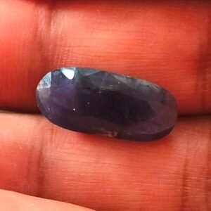 Certified Neeli Stone With Certificate(सर्टिफाइड नीली स्टोन) | Weight- 11.76 Ratti