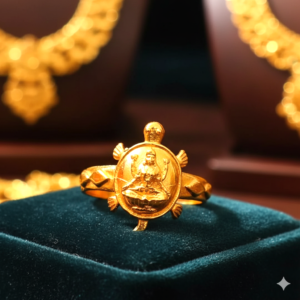 Devi Laxmi Meru Ring In Brass(ब्रास देवी लक्ष्मी मेरु रिंग)