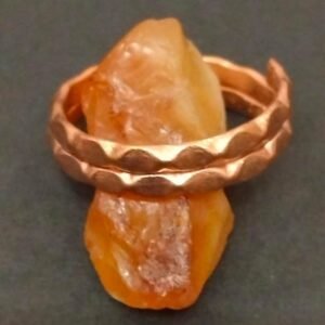 High Quality Designer Double Layer Copper Ring Challa(कॉपर छल्ला रिंग)