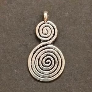 German Silver Energy Balance Locket, Size-26 mm