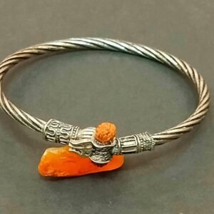 Mix Metal Trishul Damru Kada