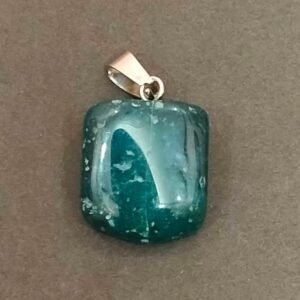 Natural Green Stone Locket