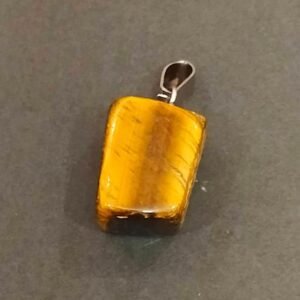 Natural Tiger Eye Stone Locket