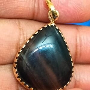 Big Size Panchdhatu Sulemani Hakik Locket(पंचधातु सुलेमानी हकीक लॉकेट), Weight- 37.05 carat