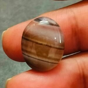 Sulemani Hakik Stone(सुलेमानी हकीक स्टोन) , Weight- 16.70 carat