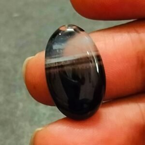 Sulemani Hakik Stone(सुलेमानी हकीक स्टोन) , Weight- 17.20 carat