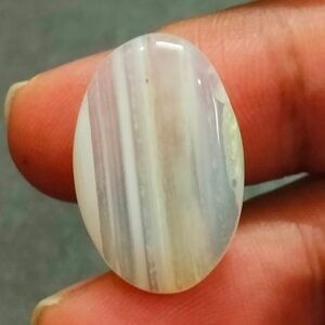 Sulemani Hakik Stone(सुलेमानी हकीक स्टोन) , Weight- 17.65 carat