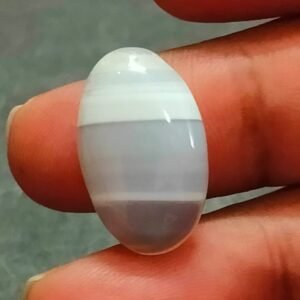 Sulemani Hakik Stone(सुलेमानी हकीक स्टोन) , Weight- 17.70 carat