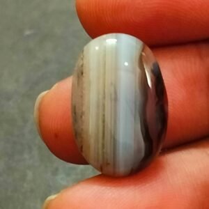 Sulemani Hakik Stone(सुलेमानी हकीक स्टोन) , Weight- 19.30 carat