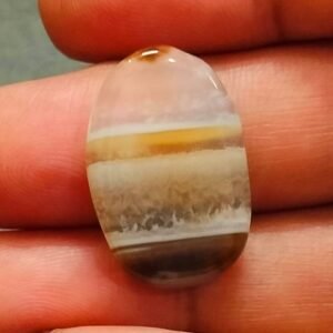 Sulemani Hakik Stone(सुलेमानी हकीक स्टोन) , Weight- 20.10 carat