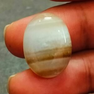 Sulemani Hakik Stone(सुलेमानी हकीक स्टोन) , Weight- 21.45 carat