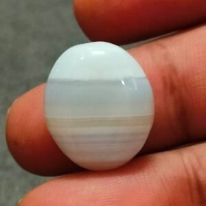 Sulemani Hakik Stone(सुलेमानी हकीक स्टोन) , Weight- 21.70 carat