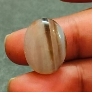 Sulemani Hakik Stone(सुलेमानी हकीक स्टोन) , Weight- 22.50 carat
