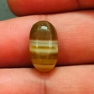 Sulemani Hakik Stone(सुलेमानी हकीक स्टोन) , Weight- 9.15 carat