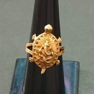 Designer Ganesh Meru Ring Brass(गणेश मेरु रिंग ब्रास), Size standard
