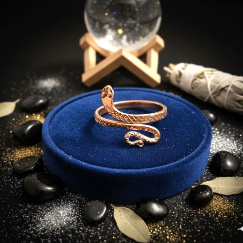Copper Naag Ring For Kalsarp Dosh Nivaran(काल सर्प दोष निवारक नाग रिंग)