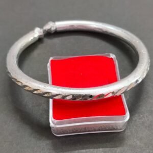 High Quality Alloy Kada (ऐलुमिनियम कड़ा) | Weight- 17 g, Size-6.5 cm Diameter Adjustable