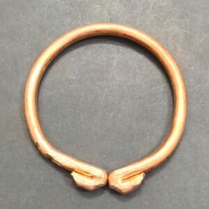 High Quality Heavy Copper Kada(कॉपर कड़ा), Size- 6 cm Adjustable, Weight- 57 g