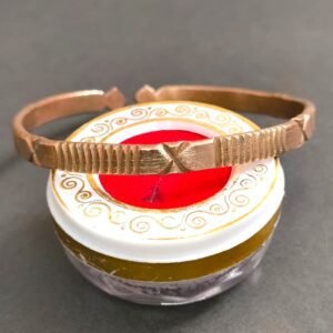 Designer Copper Kada (कॉपर कड़ा), Weight- 24 g, Size- Adjustable