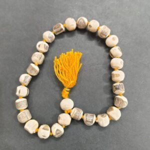 High Quality Tulsi Mala For Jap (जप तुलसी माला ), 28 Beads, Bead Size- 12 mm